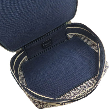 CHRISTIAN DIOR Vanity Oblique Handbag Canvas Ladies [Used]