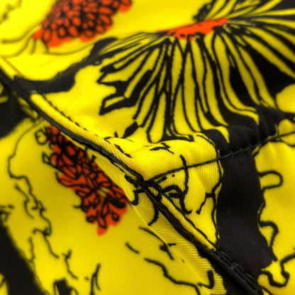 PRADA VA0905 LogoHardware Flower Tote Bag Nylon Ladies [Used]