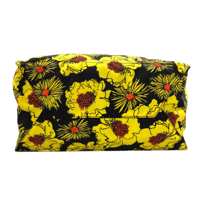 PRADA VA0905 LogoHardware Flower Tote Bag Nylon Ladies [Used]