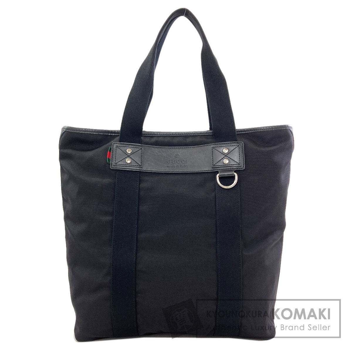 GUCCI 268175 logo Tote Bag Nylon canvas Ladies [Used]