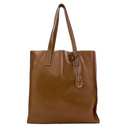 PRADA 1BG002 Triangle logo Tote Bag Calf Ladies [Used]