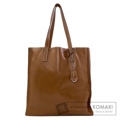 PRADA 1BG002 Triangle logo Tote Bag Calf Ladies [Used]