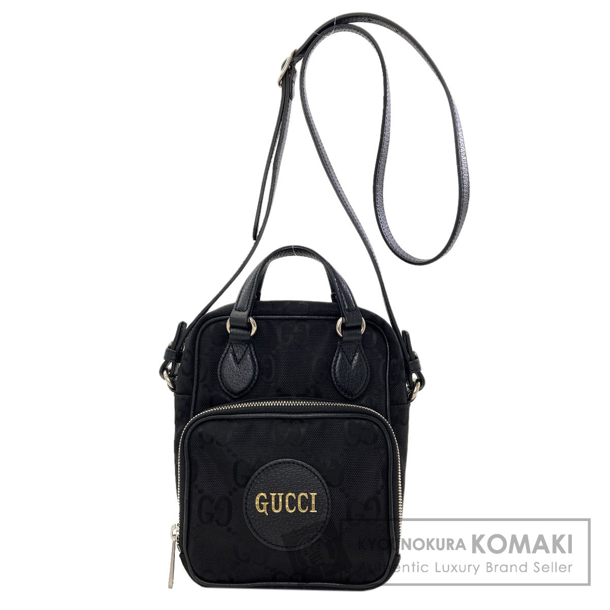 GUCCI 625850 Off the Grid 2WAY Shoulder Bag Nylon canvas Leathermens [Used]