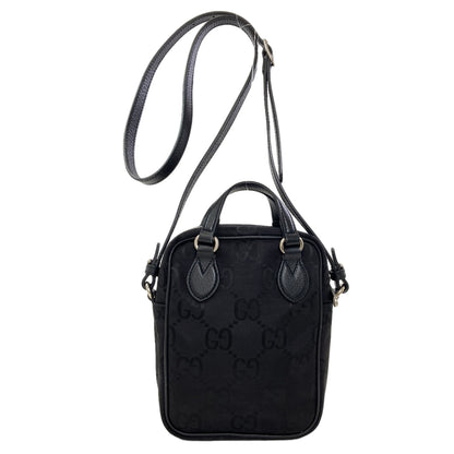 GUCCI 625850 Off the Grid 2WAY Shoulder Bag Nylon canvas Leathermens [Used]