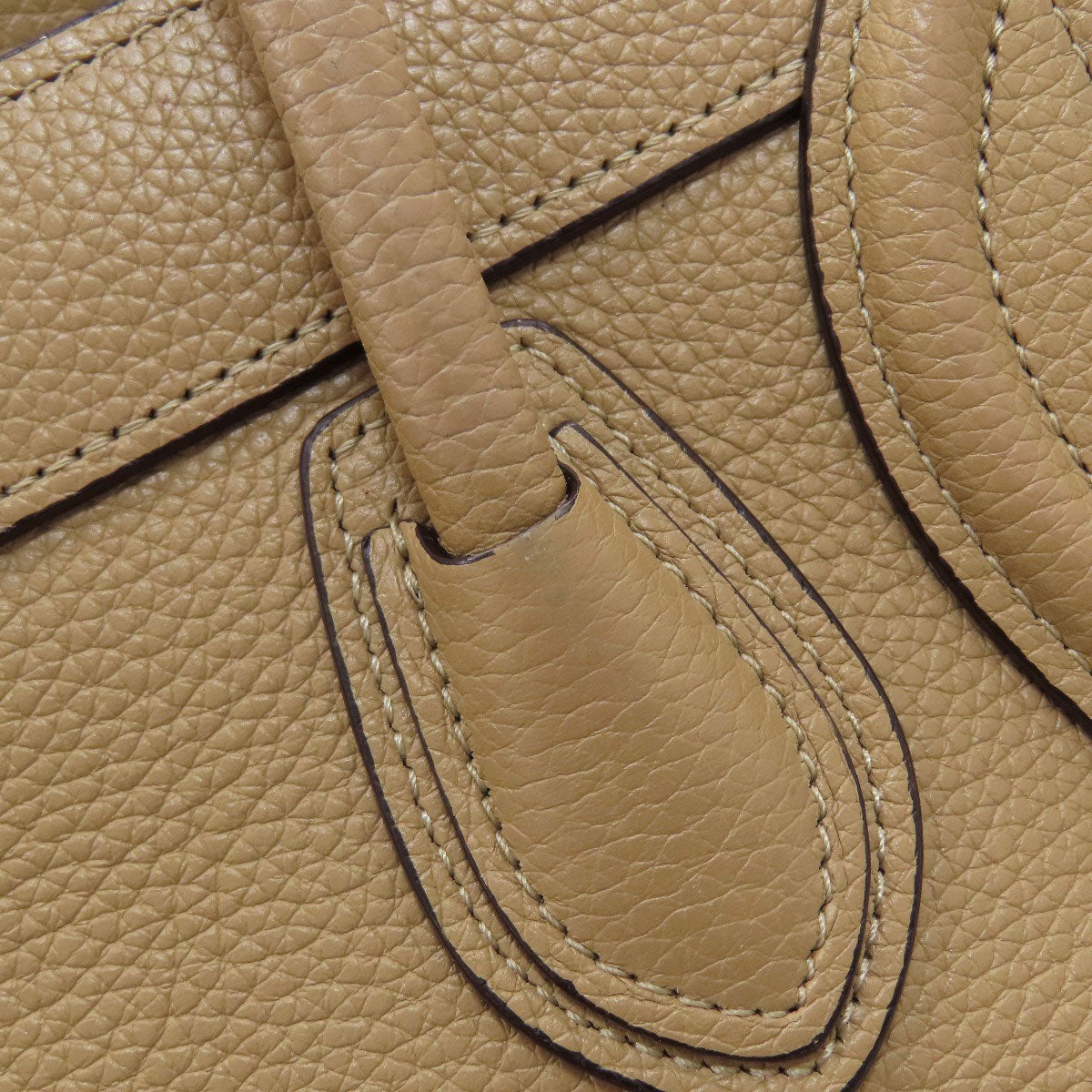CELINE Luggage nano 2 WAY Handbag Calf Ladies [Used]