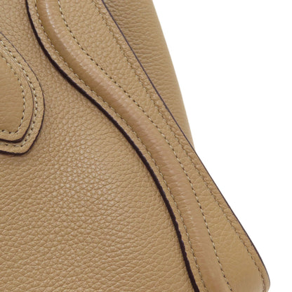CELINE Luggage nano 2 WAY Handbag Calf Ladies [Used]