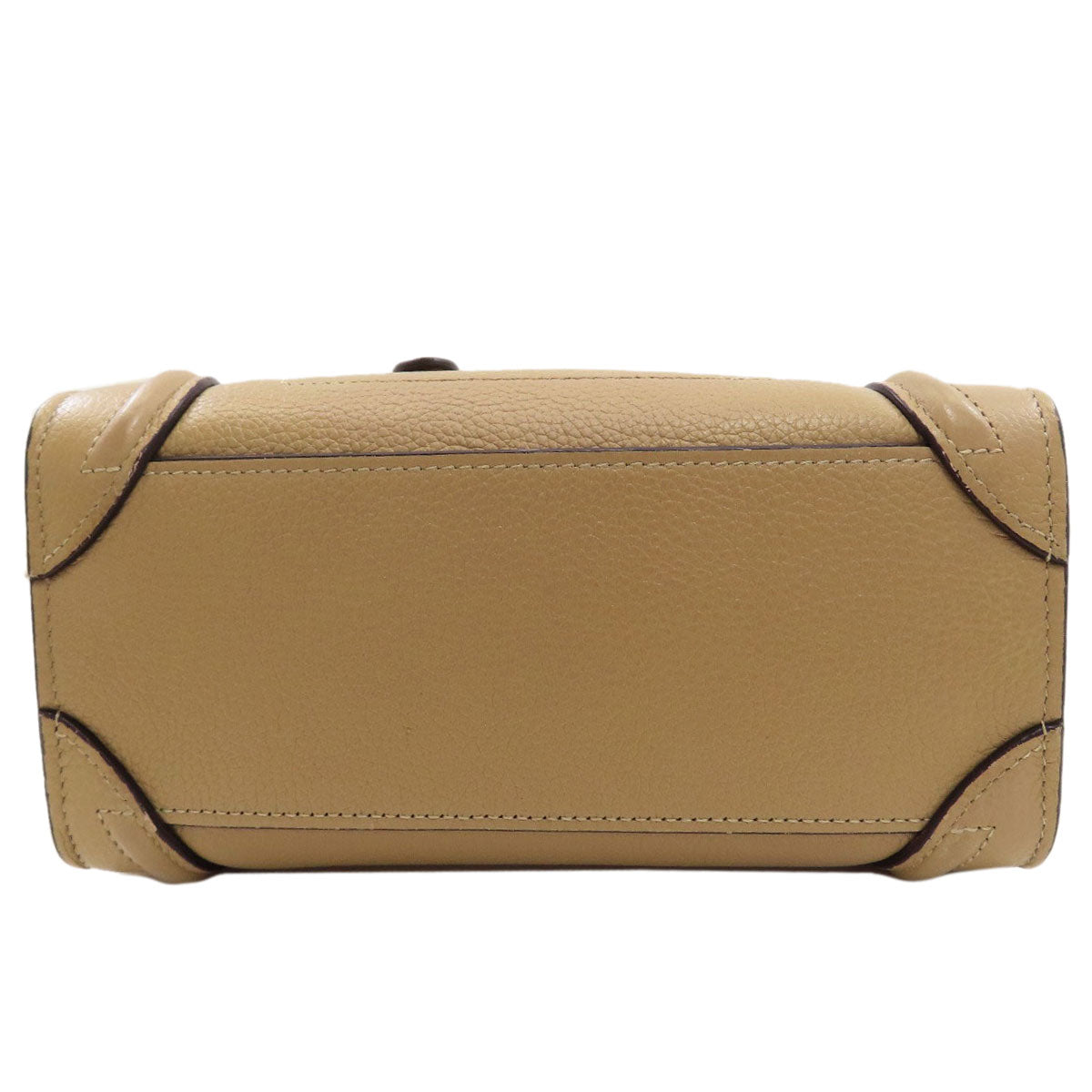 CELINE Luggage nano 2 WAY Handbag Calf Ladies [Used]