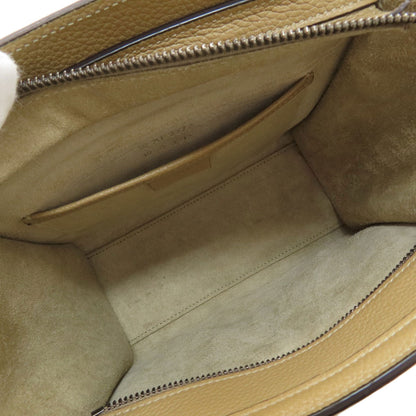 CELINE Luggage nano 2 WAY Handbag Calf Ladies [Used]