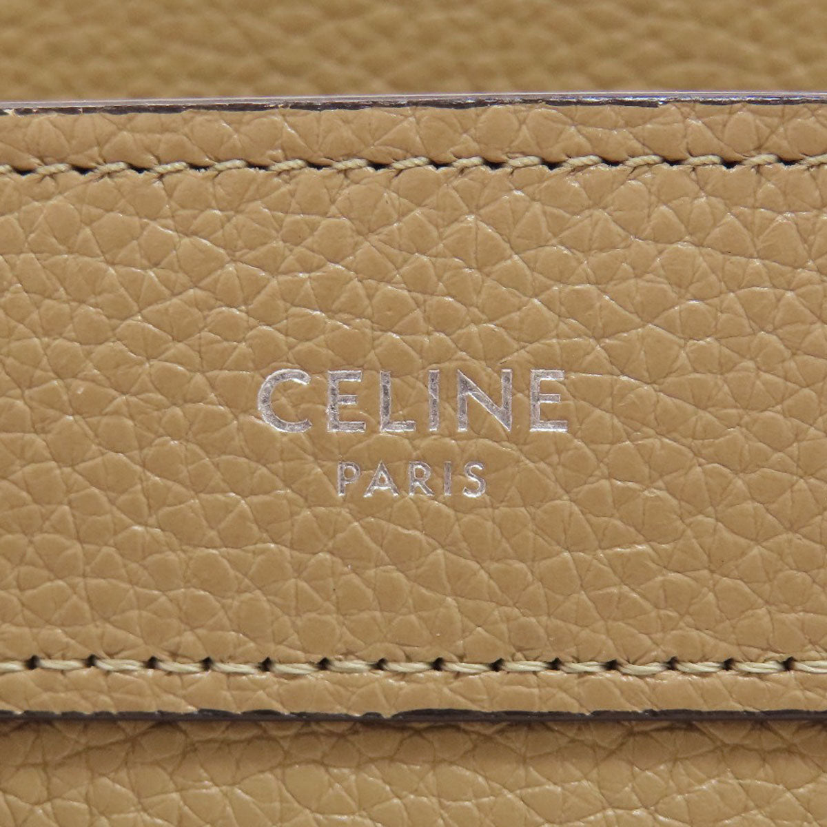 CELINE Luggage nano 2 WAY Handbag Calf Ladies [Used]