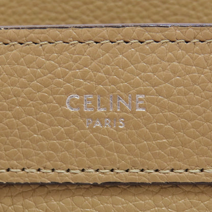 CELINE Luggage nano 2 WAY Handbag Calf Ladies [Used]