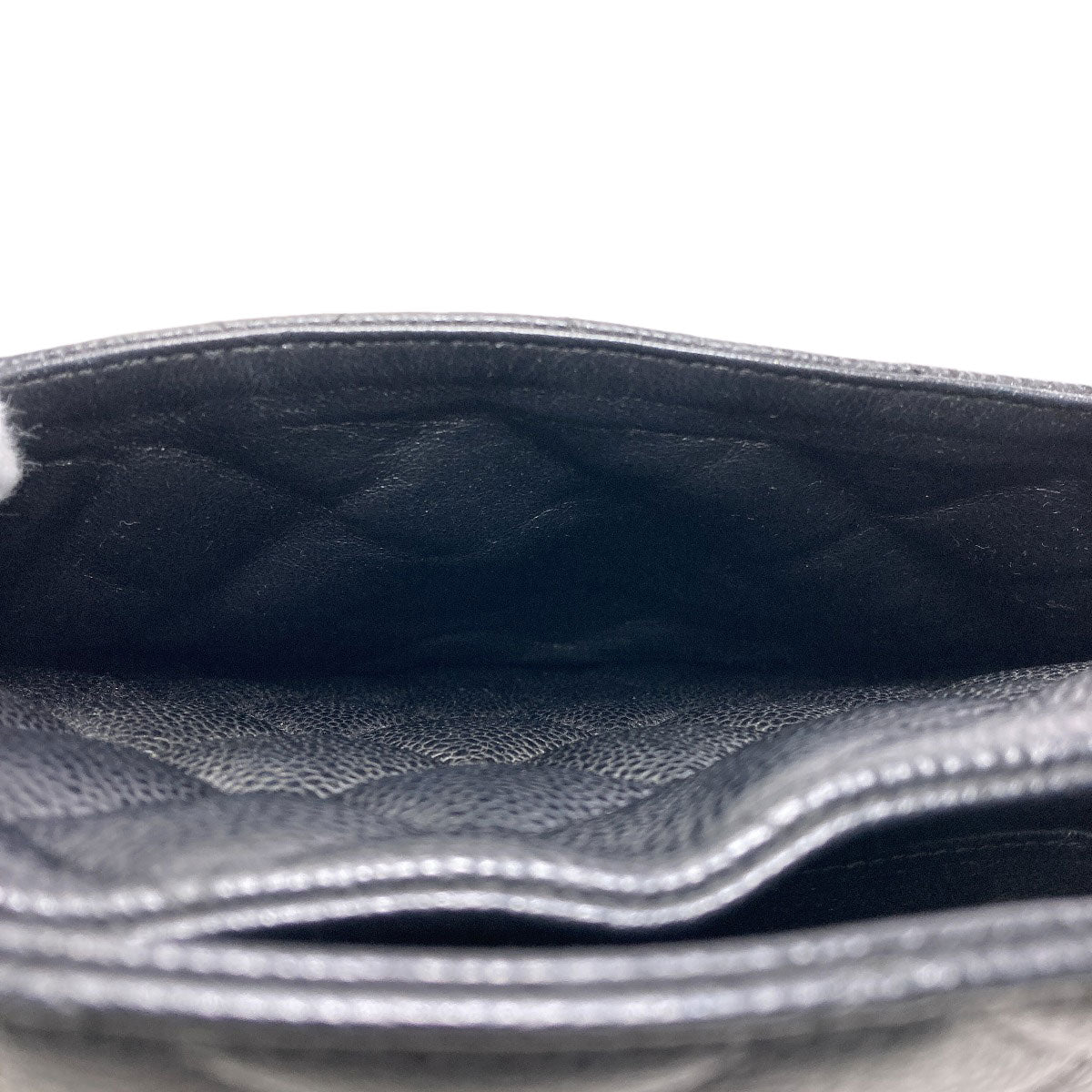 CHANEL Medallion SilverHardware Tote Bag Grained Calfskin Skin Ladies [Used]