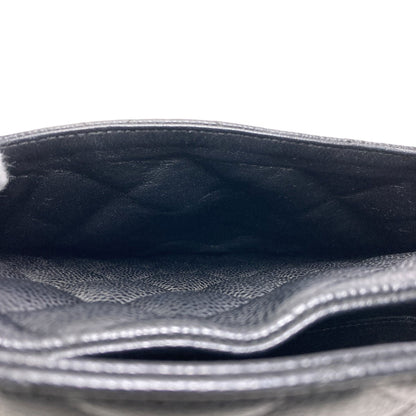CHANEL Medallion SilverHardware Tote Bag Grained Calfskin Skin Ladies [Used]