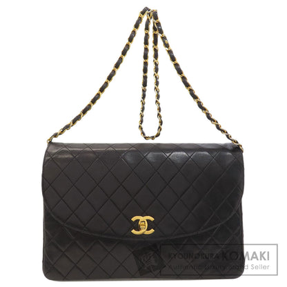 CHANEL Matelasse COCO Mark GoldHardware Shoulder Bag Lambskin Ladies [Used]