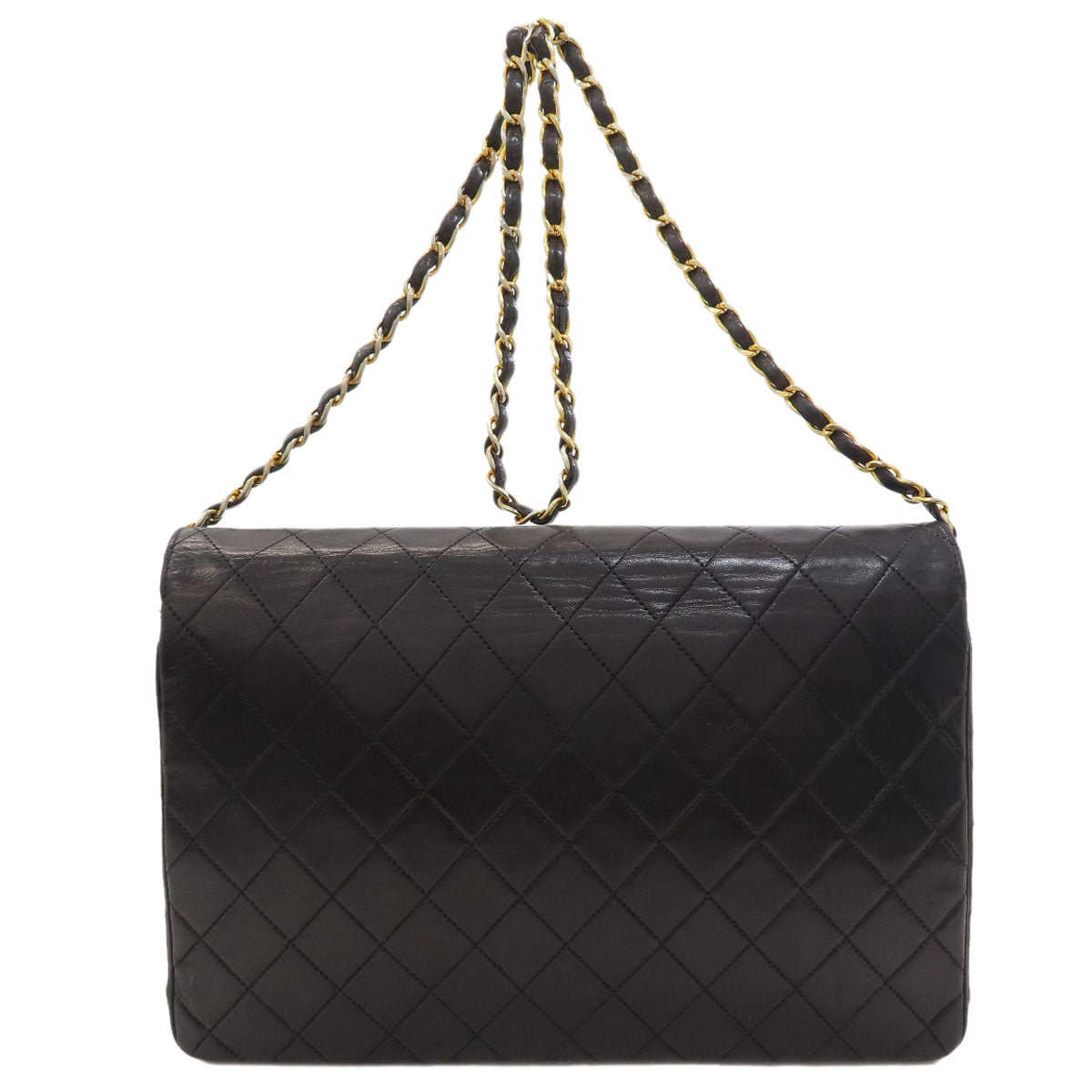CHANEL Matelasse COCO Mark GoldHardware Shoulder Bag Lambskin Ladies [Used]