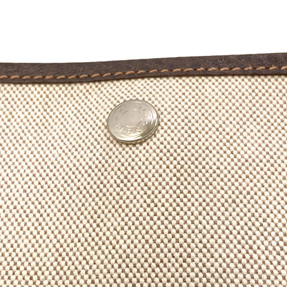HERMES Garden File MM SilverHardware Tote Bag Tower ash BufflLadies [Used]