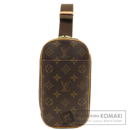 LOUIS VUITTON M51870 Pochette Gange body bag Monogram canvas Ladies [Used]