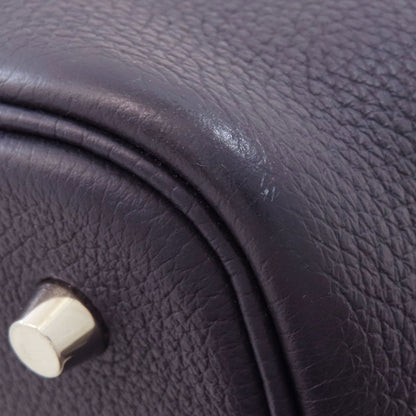 HERMES Picotin Lock MM SilverHardware Handbag Taurillon Clemence Ladies [Used]