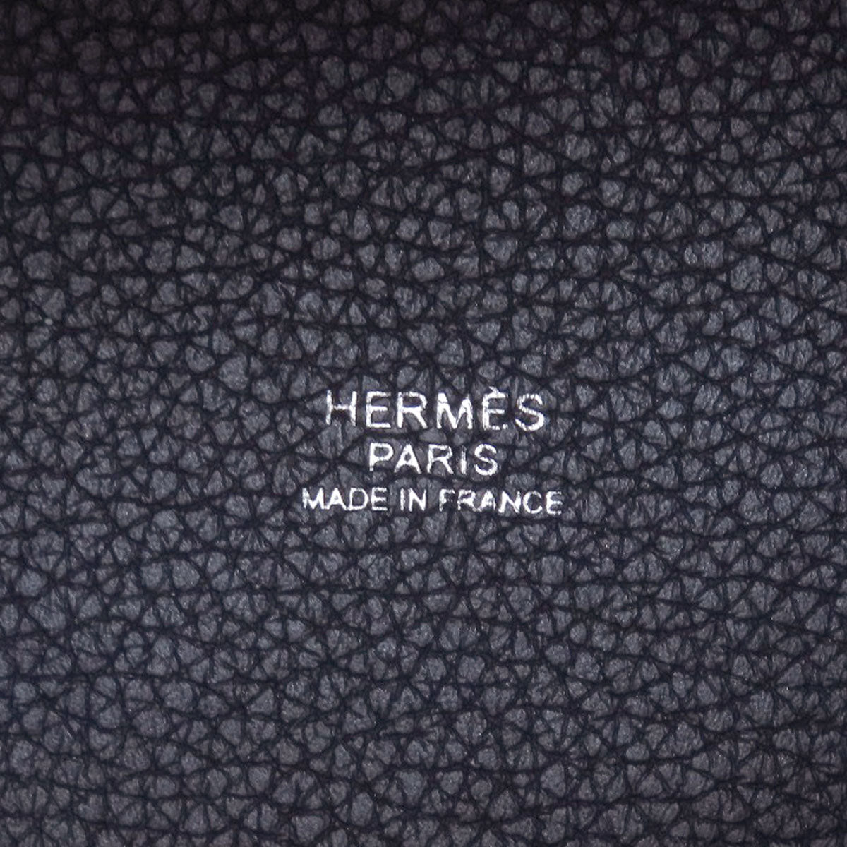 HERMES Picotin Lock MM SilverHardware Handbag Taurillon Clemence Ladies [Used]