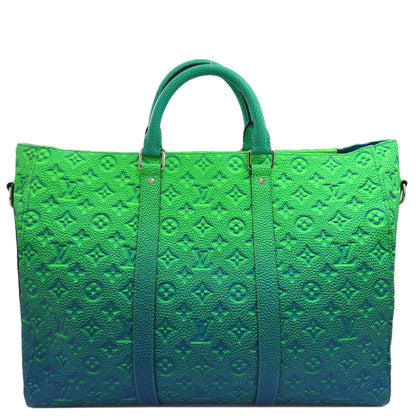 LOUIS VUITTON M59688 Keepall Tote Handbag Taurillon Clemence Illusion mens [Used]