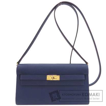 HERMES Kelly To Go Gold Hardware Long wallet (with coin pocket) Epsom Ladies [Used]