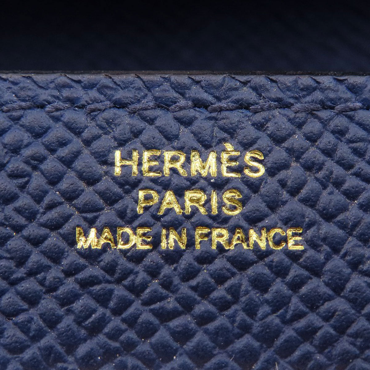 HERMES Kelly To Go Gold Hardware Long wallet (with coin pocket) Epsom Ladies [Used]