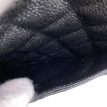 CHANEL Petit Shopping PST Matelasse GoldHardware Tote Bag Grained Calfskin Skin Ladies [Used]