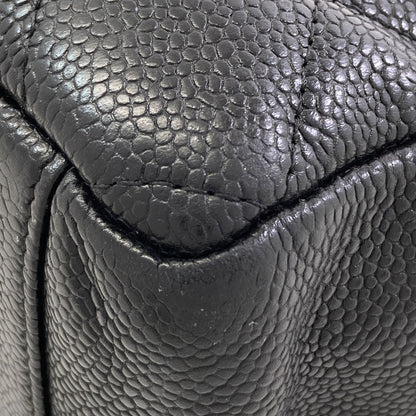 CHANEL Petit Shopping PST Matelasse GoldHardware Tote Bag Grained Calfskin Skin Ladies [Used]