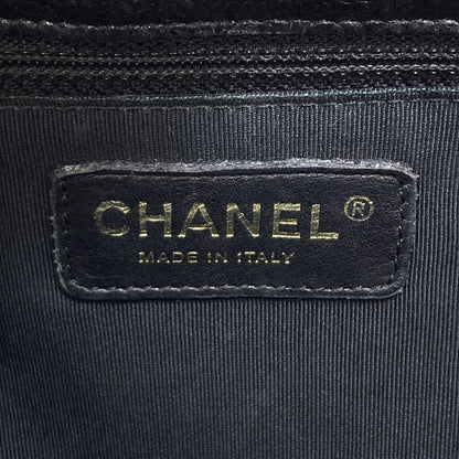 CHANEL Petit Shopping PST Matelasse GoldHardware Tote Bag Grained Calfskin Skin Ladies [Used]