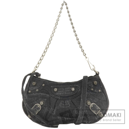 BALENCIAGA 695814 Le Cagol 2WAY Handbag Denim Ladies [Used]