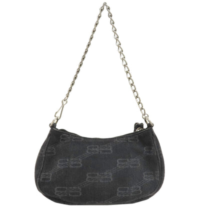 BALENCIAGA 695814 Le Cagol 2WAY Handbag Denim Ladies [Used]