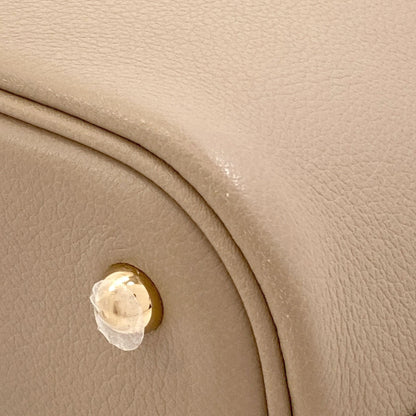 HERMES Bolide25 1923 GoldHardware Handbag Taurillon Clemence Nobillo Ladies [Used]