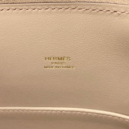 HERMES Bolide25 1923 GoldHardware Handbag Taurillon Clemence Nobillo Ladies [Used]