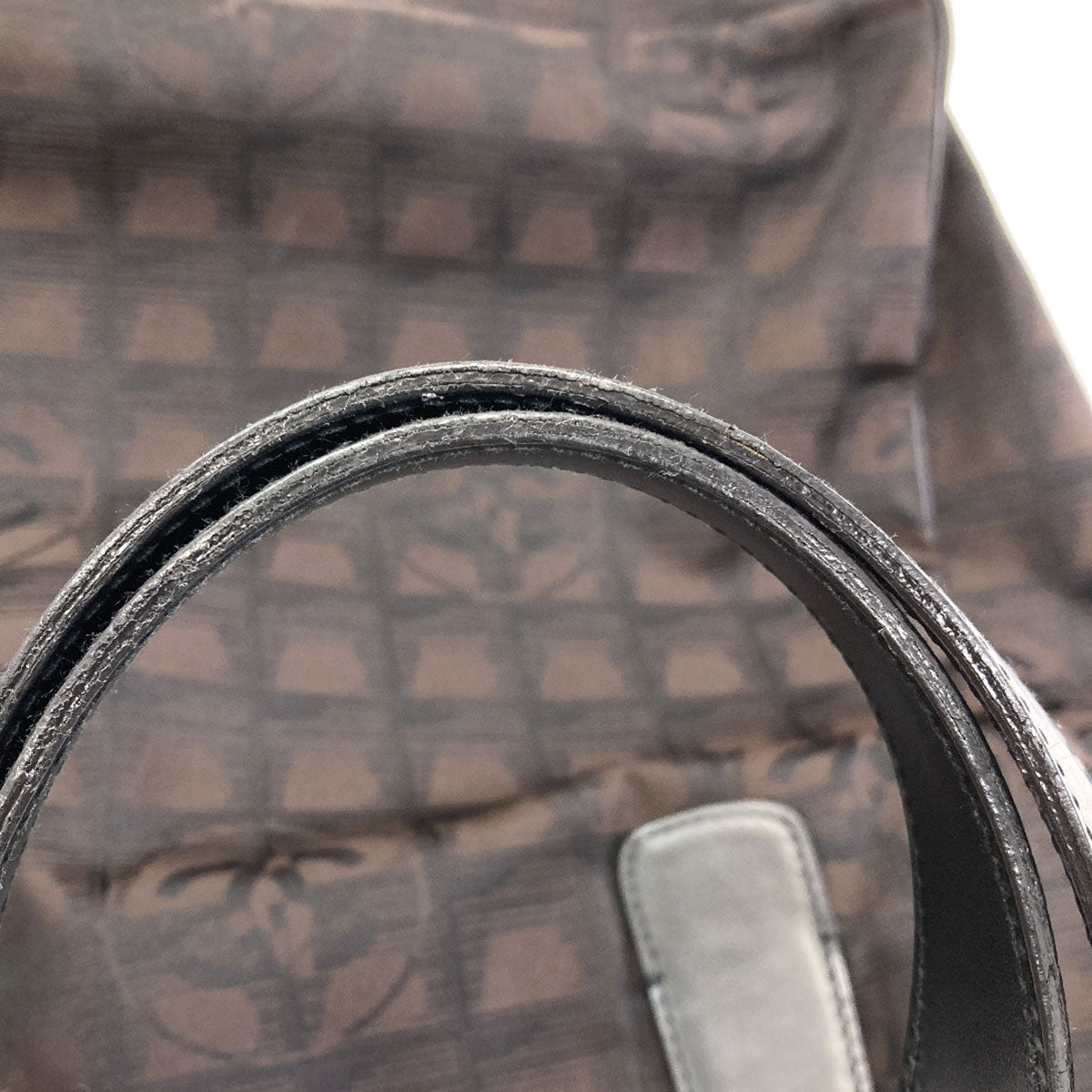 CHANEL New travel line GM Tote Bag Nylon jacquard Ladies [Used]