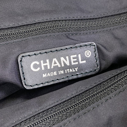 CHANEL New travel line GM Tote Bag Nylon jacquard Ladies [Used]