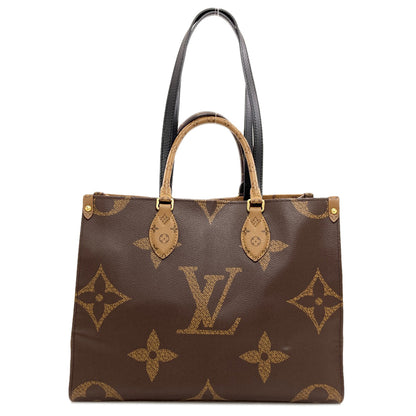 LOUIS VUITTON M45321 On the Go MM Tote Bag Monogram reverse Ladies [Used]