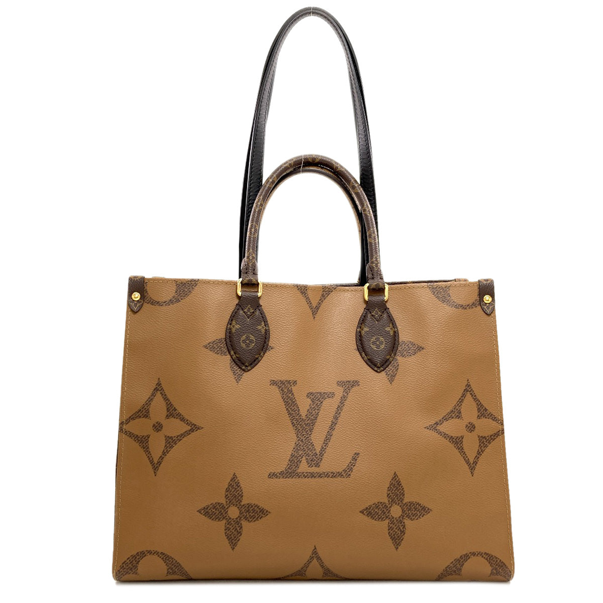 LOUIS VUITTON M45321 On the Go MM Tote Bag Monogram reverse Ladies [Used]