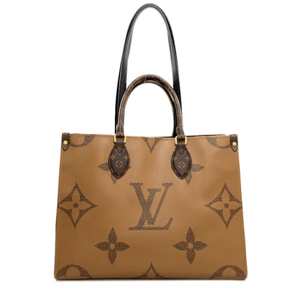 LOUIS VUITTON M45321 On the Go MM Tote Bag Monogram reverse Ladies [Used]