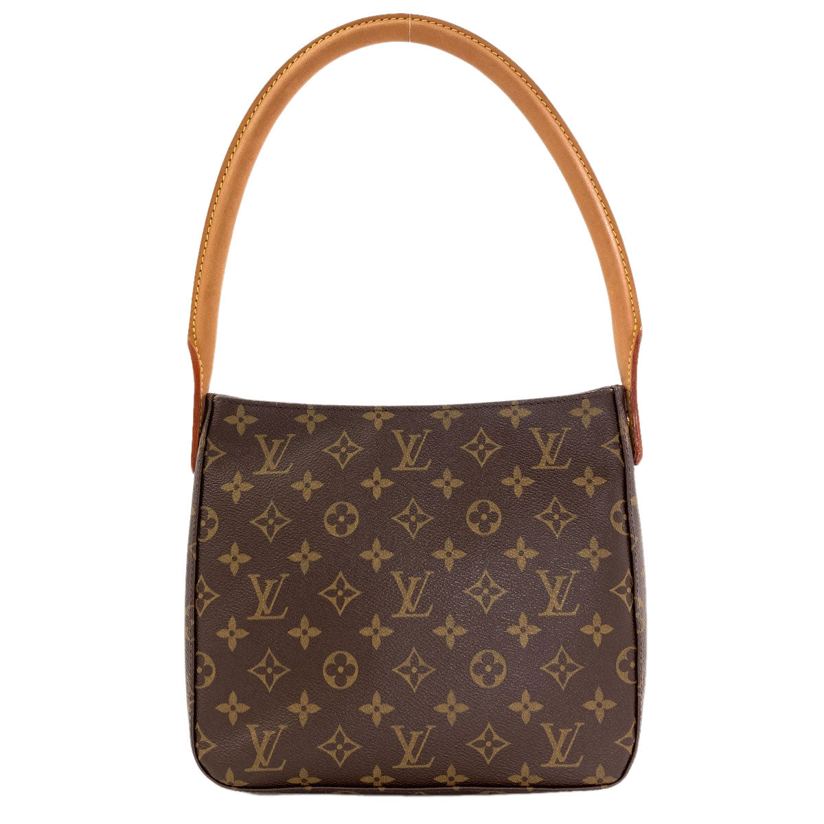 LOUIS VUITTON M51146 Looping MM Handbag Monogram canvas Ladies [Used]