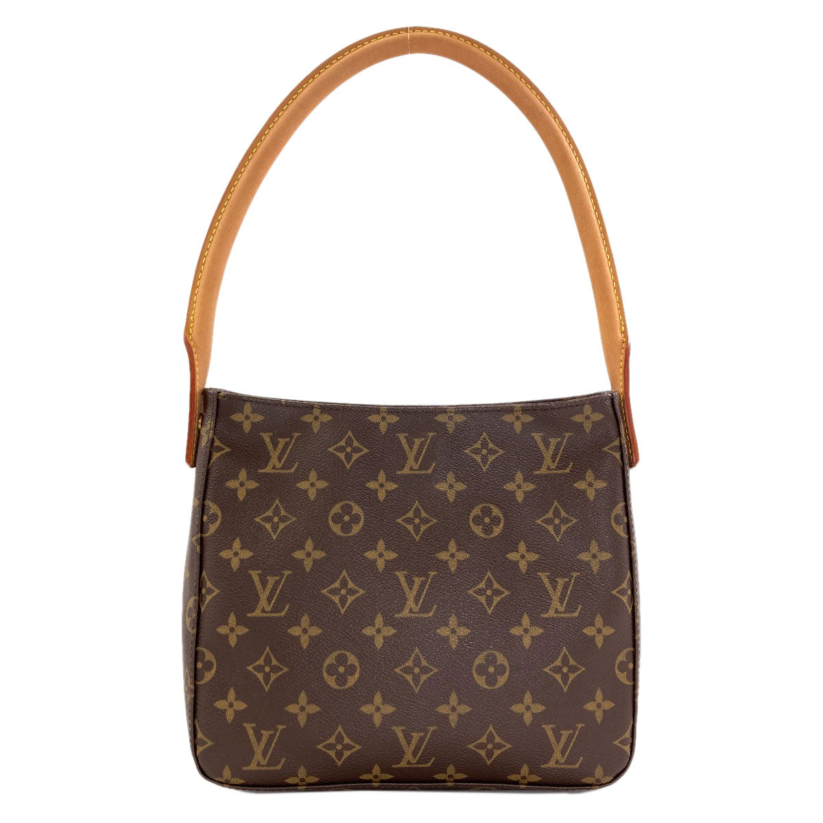 LOUIS VUITTON M51146 Looping MM Handbag Monogram canvas Ladies [Used]