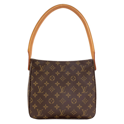 LOUIS VUITTON M51146 Looping MM Handbag Monogram canvas Ladies [Used]