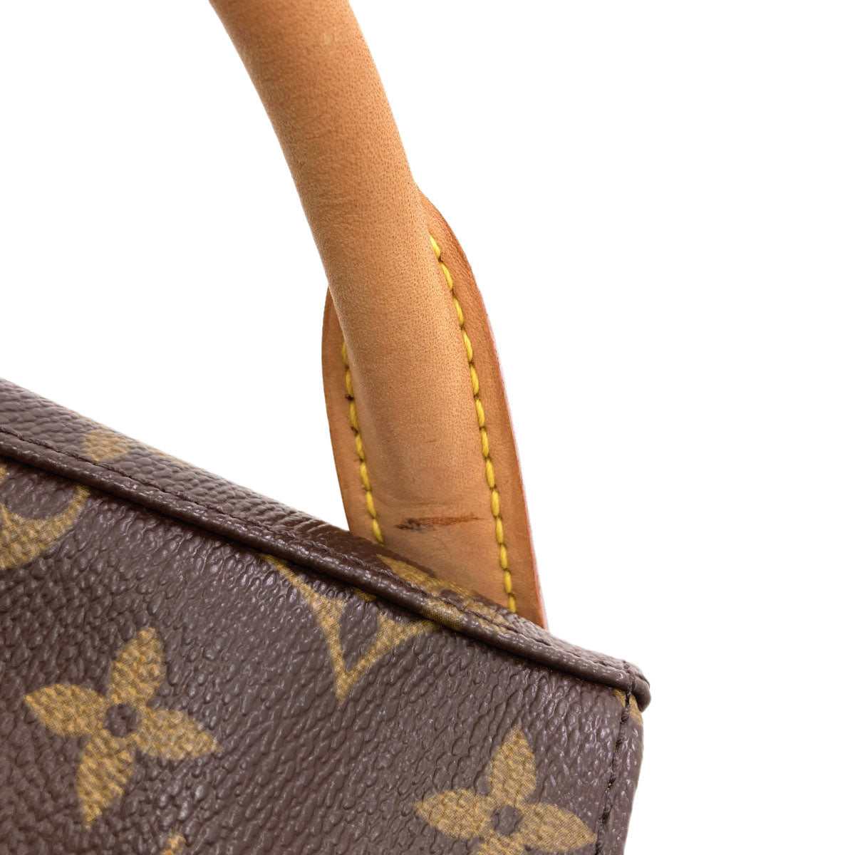 LOUIS VUITTON M51146 Looping MM Handbag Monogram canvas Ladies [Used]