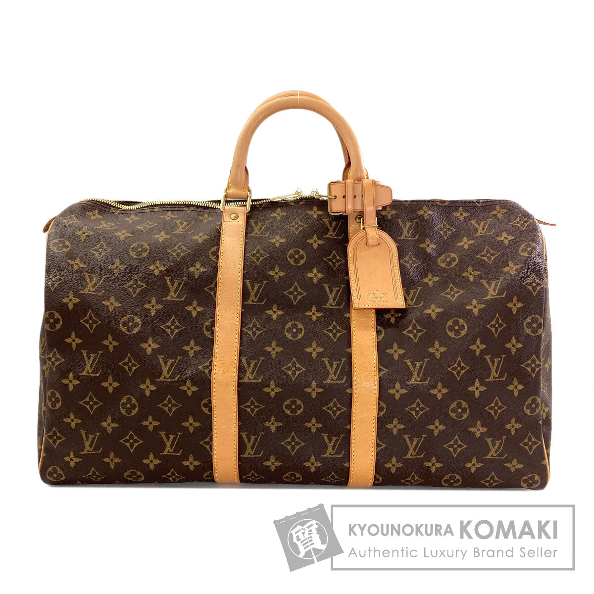 LOUIS VUITTON M41426 Kiepol 50 Boston bag Monogram canvas Ladies [Used]