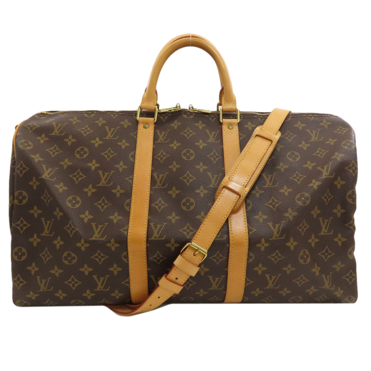 LOUIS VUITTON M41416 Kiepol 50 Bundriere Boston bag Monogram canvas Ladies [Used]