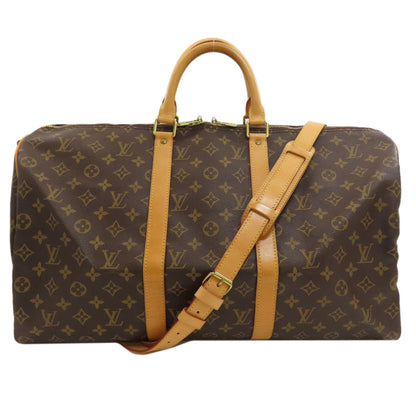 LOUIS VUITTON M41416 Kiepol 50 Bundriere Boston bag Monogram canvas Ladies [Used]