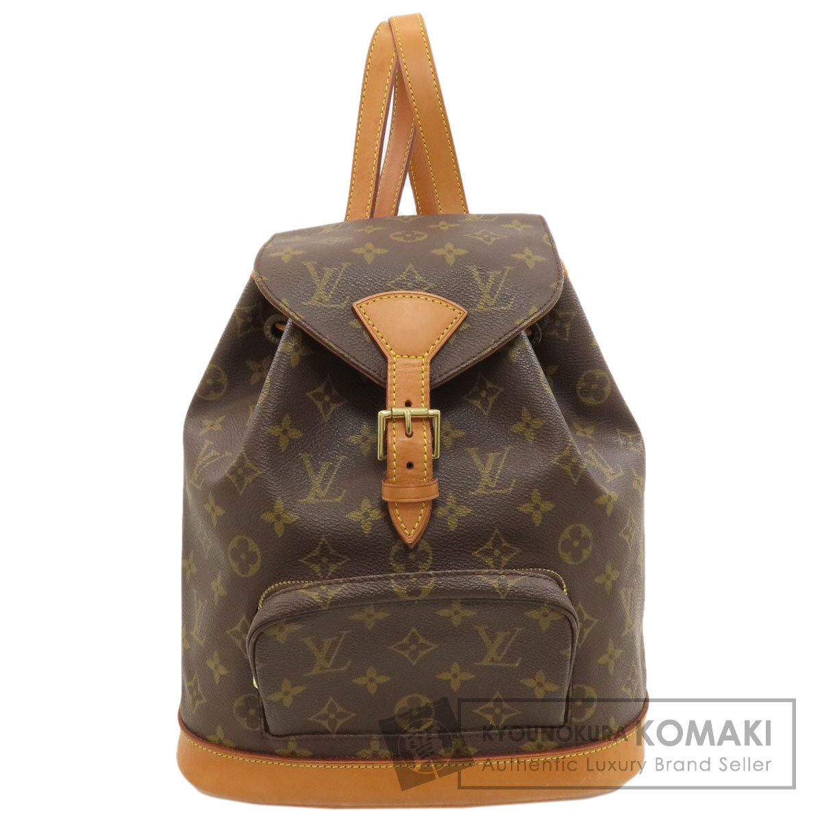 LOUIS VUITTON M51136 MontsourisMM Backpack Â· Daypack Monogram canvas Ladies [Used]