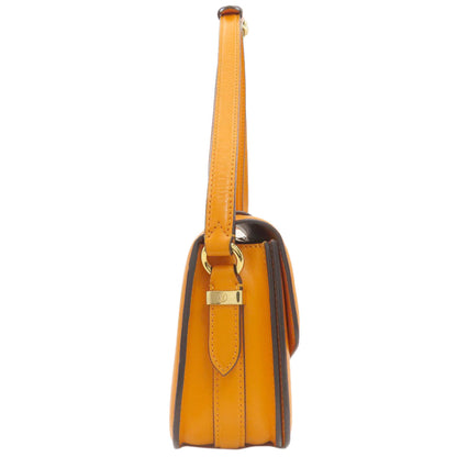 LOUIS VUITTON Ponneuf Shoulder Bag Leather Ladies [Used]