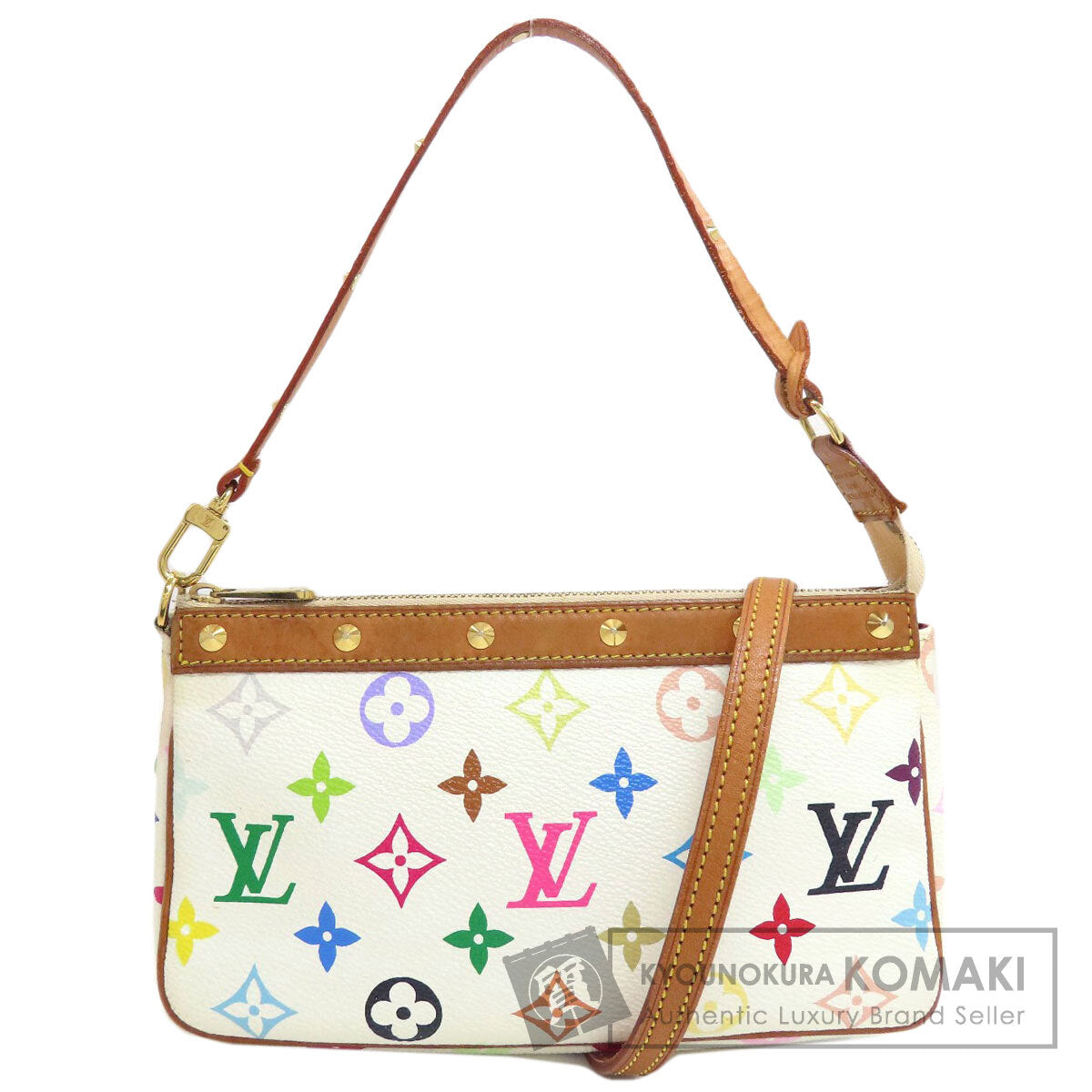 LOUIS VUITTON M92649 Pochette Accessoires Handbag Monogram Multicolore canvas Ladies [Used]
