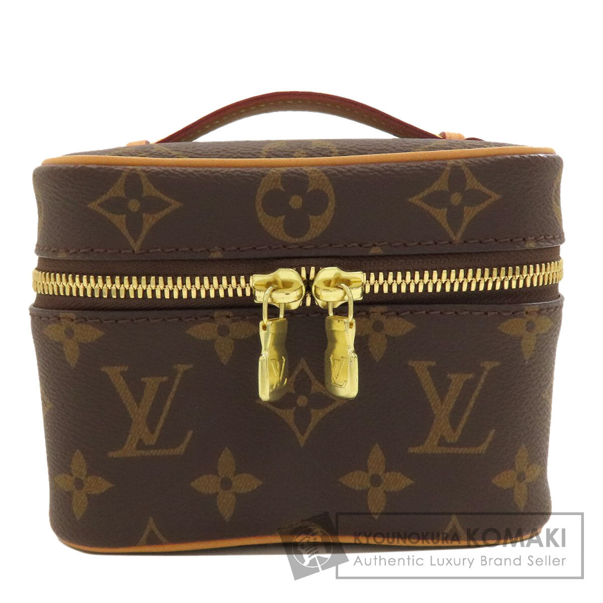 LOUIS VUITTON M44936 Nice nano Handbag Monogram canvas Ladies [Used]