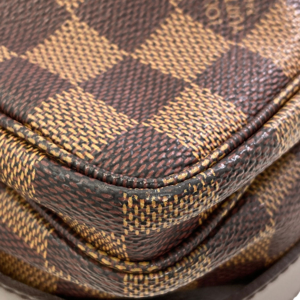 LOUIS VUITTON N45255 Naviglio Shoulder Bag Damier canvas Ladies [Used]