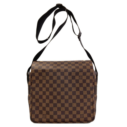 LOUIS VUITTON N45255 Naviglio Shoulder Bag Damier canvas Ladies [Used]